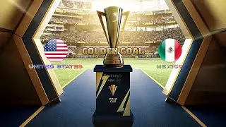 CONCACAF Gold Cup || USA 🇺🇸 vs Mexico 🇲🇽 || Golden Goal Freestyle