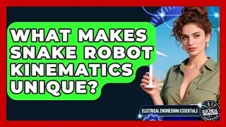What Makes Snake Robot Kinematics Unique? - Electrical Engineering Essentials