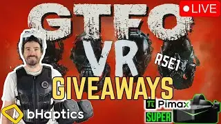 CES GIVEAWAYS! The Best flat2VR FPS! GTFO VR w bHaptics & Ready Or Not VRO! OlenVR Asset stock #live