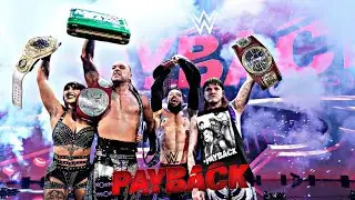 Wwe payback 2023 highlights @ratedrcity654