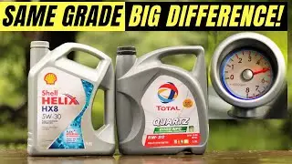 Чем Total Quartz 8000 отличается от Shell Helix HX8. Лучшее синтетическое моторное масло с точки ...