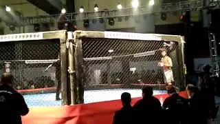 Syed wasif ur rahman(wasif the eagle ) national mma fight with yogi dhruv