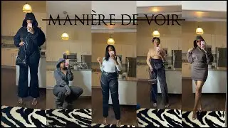 HUGE maniere de voir clothing haul and review @manieredevoir | Donna Angela