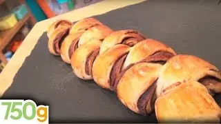 Recette de Brioche roulée inversée au chocolat - 750g