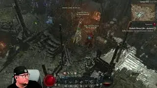 LIVE! Barbarian Whirlwind! 1st Character Not Paladin! #diablo4