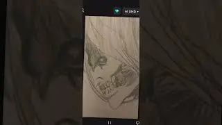 Drawing Eren Yeager Titan form