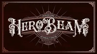 Hero Beam Typeface Font Free Download