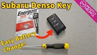 Subaru Impreza Key Fob – Easy Battery Replacement in under 3 Minutes