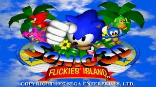 Volcano Valley Zone (Act 2) (Saturn) (JP Ver.) (Beta Mix) - Sonic 3D: Flickies' Island