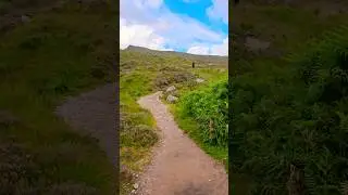 Hiking up the Devils Staircase on The West Highland Way Scotland #westhighlandway