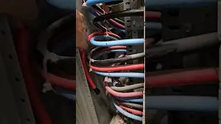 Melted aluminum conductor needs to be replaced.  We are planning the best way to approach repairs.