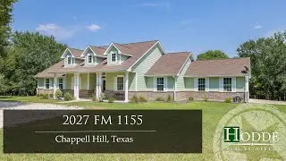 Stunning Custom Home on Acreage in Chappell Hill Texas! Hodde Real Estate Co.