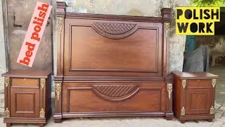 shisham plywood polish karne ka tarika/bed polish/normal shine