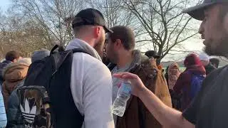 MADNESS AS BILAL AND MENACE CONFRONT EACH OTHER - speakers corner 17/2/19