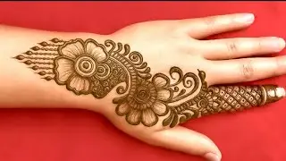 Arabic mehndi design/ latest Stylish Mehndi design/ simple mehndi designs/ mehndi designs/ mehndi 