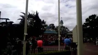 Maleficent Float at the Festival of Fantasy Parade Magic Kingdom Walt Disney World