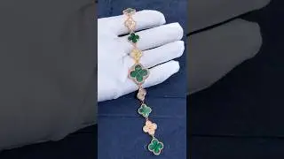 How to Wear the VCA Alhambra Watch？#vancleefarpels #watch #vca #goldwatch #luxurywatches
