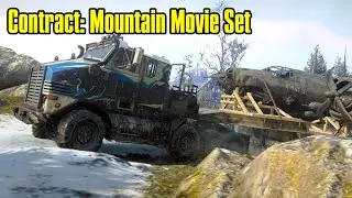 Snowrunner | Mountain Movie Set | Mountain Ridge, Scandinavia