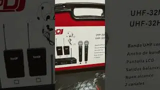 pr&oacute;ximamente reviuw de los micr&oacute;fonos pro dj uhf -32m