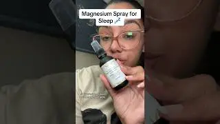 Magnesium Spray for Sleep | #magnesiumspray #tiktokfinds