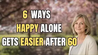 6 Ways Being Happy Alone After 60 Becomes Easier (Quiet Strength)