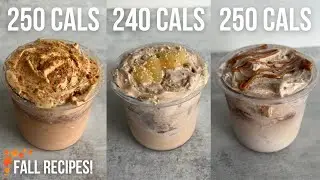 250 Calorie Pints of Protein Ice Cream | Fall Flavours | Ninja Creami Recipes