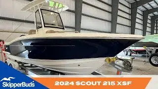 2024 Scout 215 XSF Center Console Boat Tour SkipperBud's