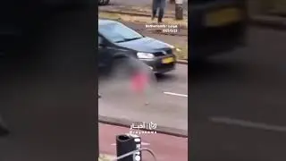 🇵🇸 Pro-Palestine protester run over in Rotterdam, driver flees