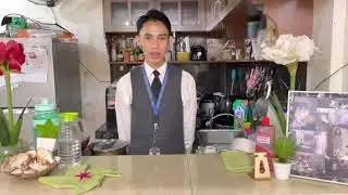 Table Napkin Folding &ldquo;Pin Wheel&rdquo;