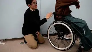 [ケアウィル] 車椅子利用者用ウェア ひざ掛け 着用手順 防寒対策 晴雨兼用レインコート