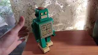 Russian Soviet Robot Toy Mechanic Vintage 1979