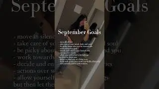 #septembergoals #motivation #selflove #SelfCare #goalsounds #motivationalvideo