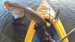 Freezing in November - Peshtigo River.