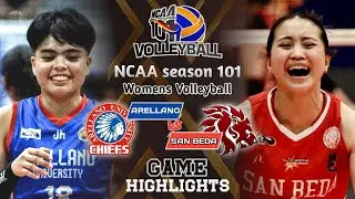 NCAA 101 WOMENS VOLLEYBALL HIGHLIGHTS | ARELLANO (CHIEFS) vs SAN BEDA (RED LION) - January 31, 2026
