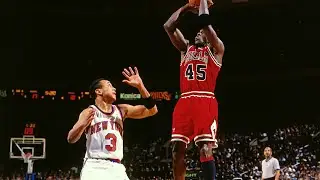 Michael Jordan Returns To MSG After His First Retirement March 28, 1995 complete game & commercials 