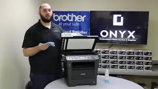 Brother MFC 8910 | Onyx Imaging | OKC Printer Repair | How to Clean the Scanner Glass