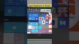 open keyboard on screen #shorts #viral #trending #viralvideo #keyboard #ytshorts #computer #screen