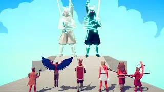 NEON SAMURAI vs EVERY FACTIONS | TABS - Totally Accurate Battle Simulator