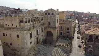 Palma di Montechiaro Drone Città Gattopardo dei Tomasi di Lampedusa. Castello Comune Sindaco