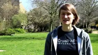 Meg is running the London Marathon for Cruelty Free International