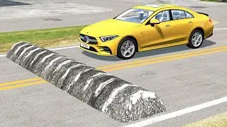 Cars vs Massive Speed Bumps #12 &ndash; BeamNG.Drive