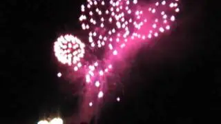 Worcester Festival Fireworks Display, Worcester, Worcestershire, UK 30th August 2010