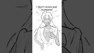 does this counts as vegan vampire? #meme #fantasy #oc #oclore #witchna #witch #vampire