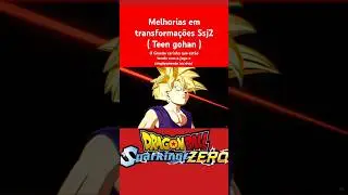 Gohan Transformation into super Sayajin lvl 2 #dragonballsparkingzero #gohan #sparkingzero