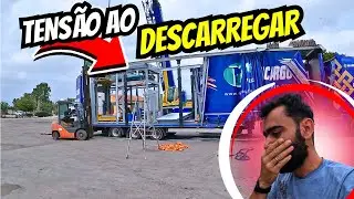 ISSO NINGUÉM MOSTRA , CHAMARAM UM GUINDASTE PARA DESCARREGAR O BRUTO !