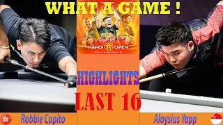 LAST 16 | Robbie Capito vs Aloysius Yapp | HIGHLIGHTS | HANOI OPEN POOL 2025