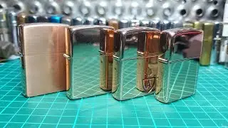 Simak penjelasan berikut ini sebelum beli Zippo Reguler atau Zippo Armor Solid Copper with logo.