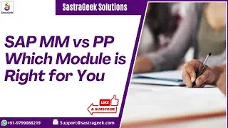 SAP MM vs PP Which Module is Right for You