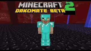 Llen&eacute; de OBSIDIANA el NETHER en MINECRAFT BETA | Dakomate SSP #2