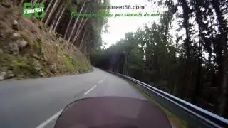 L' Alsace &agrave; moto. Le Mont Ste-Odile et le Lac Blanc. Street58